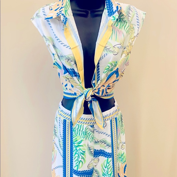 NWT Two piece pant set (Last One) - Picture 4 of 5